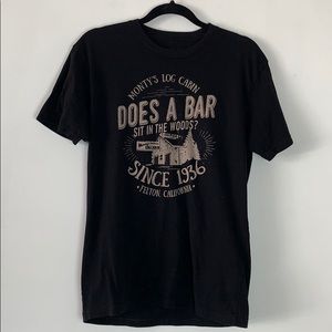 Dive Bar T-shirt Club Shirt in Medium Vintage Fit